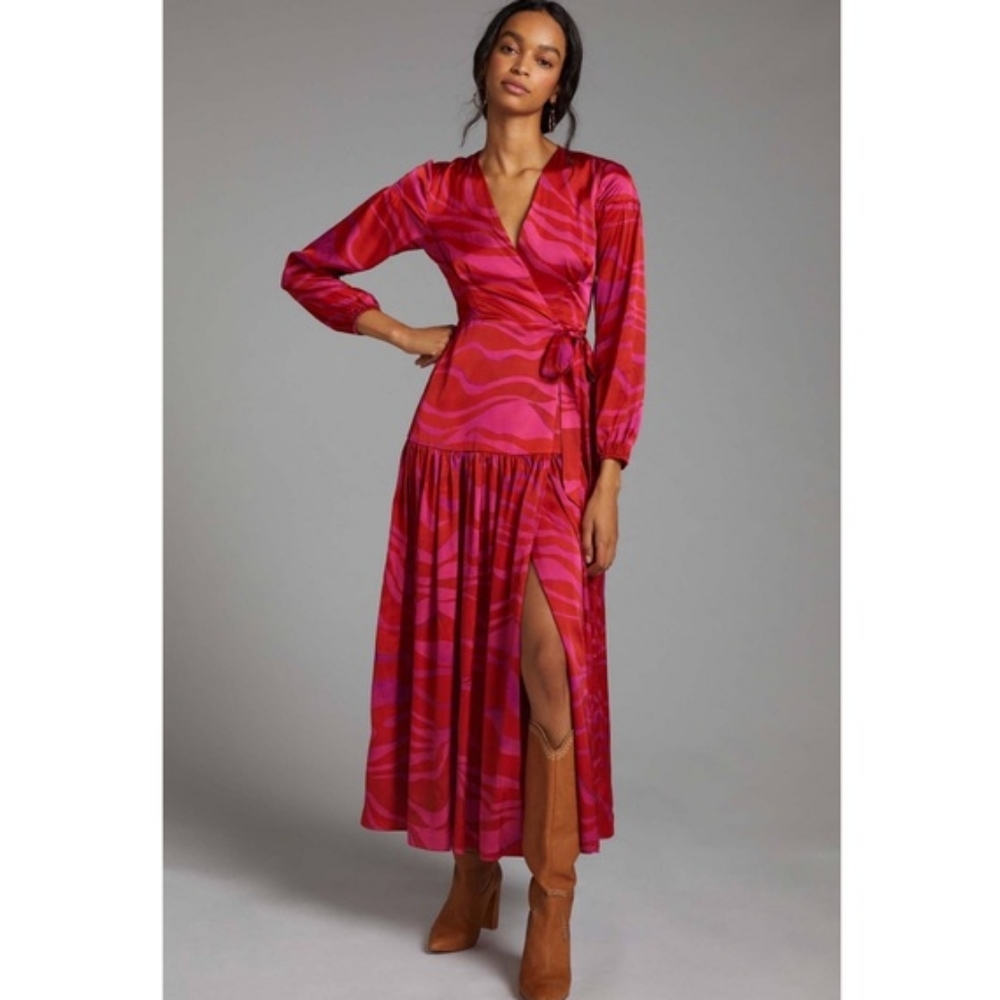 Anthropologie Hutch Clara Wrap Dress - L/8